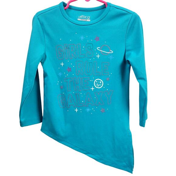 BCG Toddler Asymmetrical Long Sleeve Shirt Size 3T - Picture 1 of 6